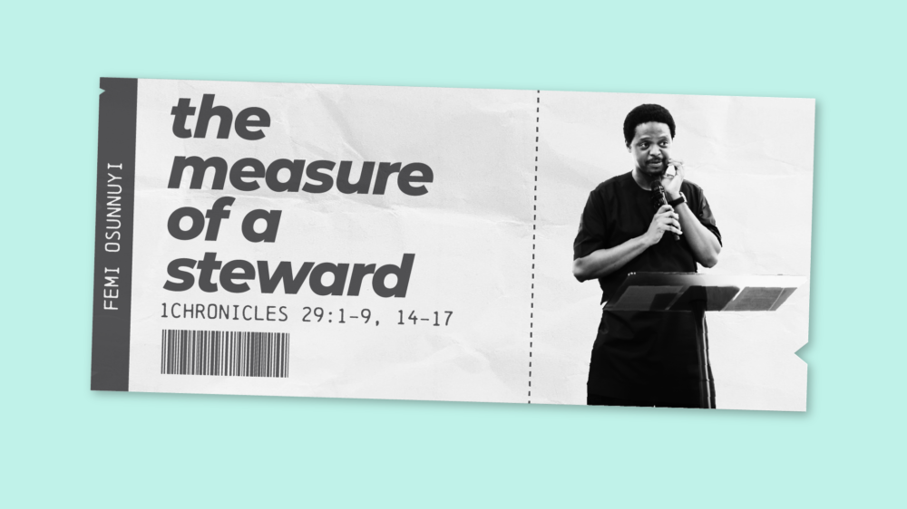 The Measure of a Steward Image
